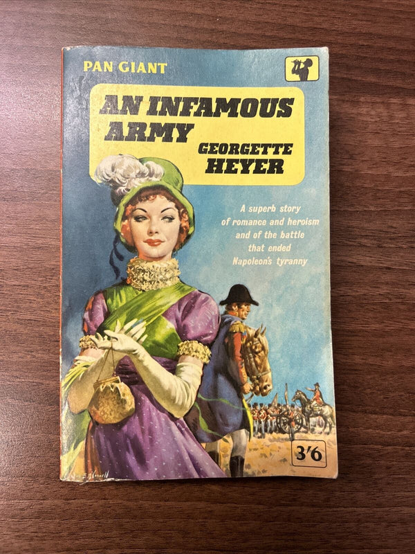 AN INFAMOUS ARMY Georgette Hayer Pan Paperback 1961 Good Condition Napoleon