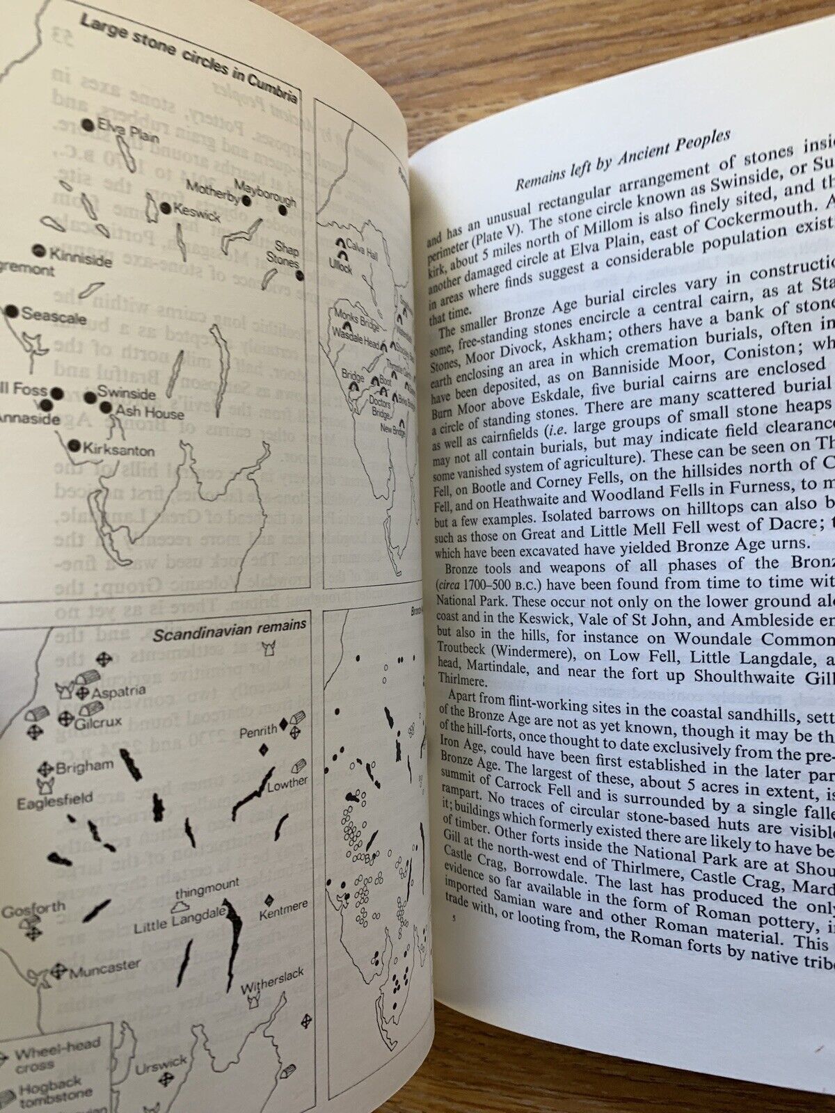 Lake District National Park HMSO 1975 Guide Photos Maps 