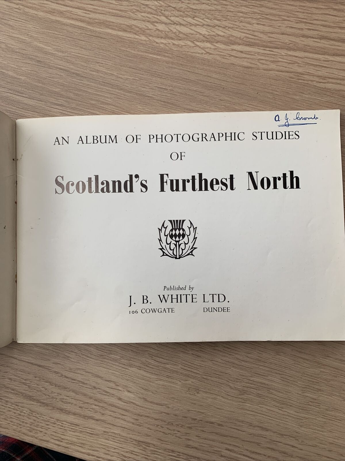 Hail Caledonia - North To John O Groats - Scotland Album Photos 1950s