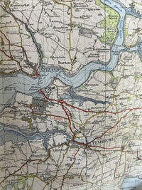 PEMBROKE Ordnance Survey Paper Map 1952 Sheet 151 Seventh Series St David’s