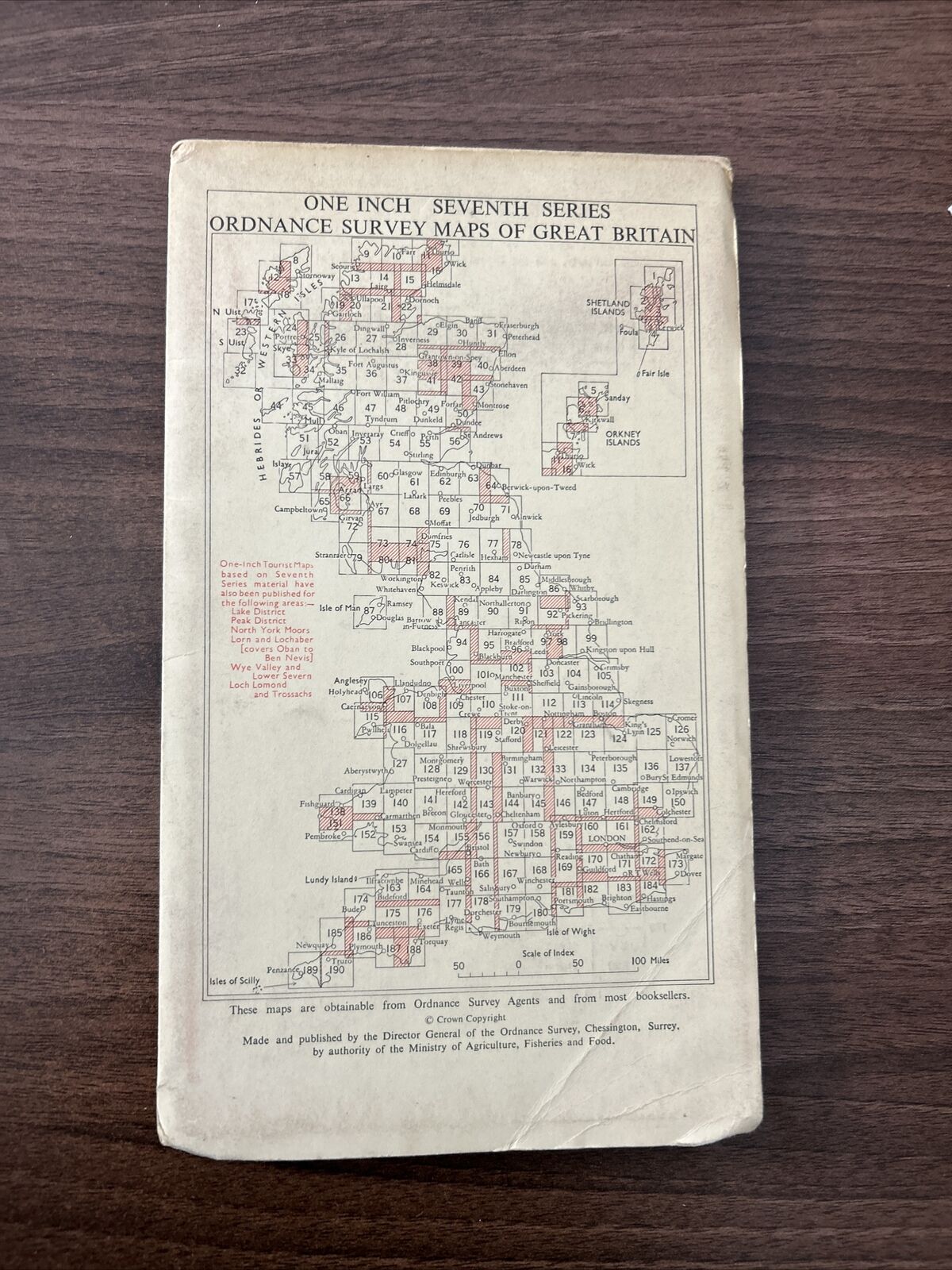 BODMIN & LAUNCESTON Cloth No 183  1961 7th Series Ordnance Survey 1 Inch Map