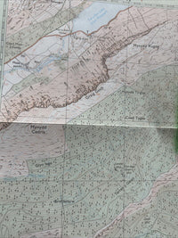 MACHYNLLETH  Pathfinder 885 Ordnance Survey 1:25,000 1989 SH70/SN79 Dovey Valley