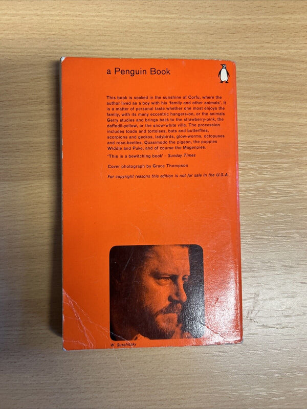 MY FAMILY AND OTHER ANIMALS Gerald Durrell Penguin Books No 1399 1966 Corfu