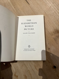 The ELIZABETHAN WORLD PICTURE EMW Tillyard - Peregrine Book Penguin Y27 1966