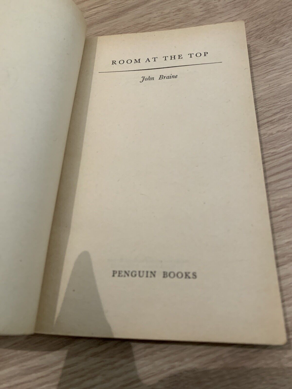 Room At The Top - John Braine - Penguin 1361 1959 