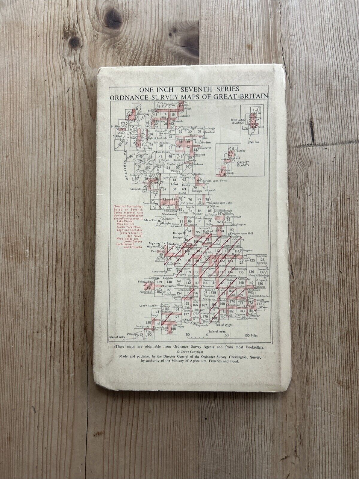 SHREWSBURY Ordnance Survey Seventh Series One inch 1961 Sheet 118 Whitchurch