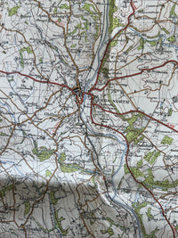 KIDDERMINSTER Ordnance Survey One In Map 1947 Sixth Edition Sheet 130 Droitwich