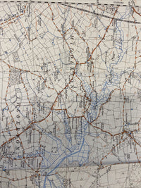 LEISTON Ordnance Survey 1:25000 First Series Map TM46