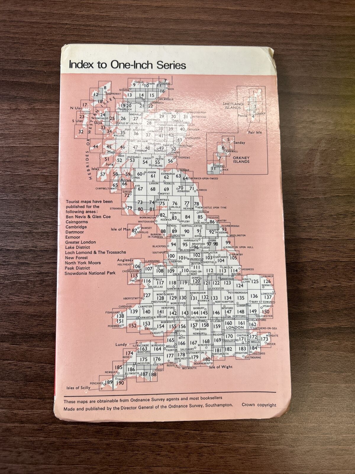 GLENCOE Ordnance Survey One Inch Sheet 47 Good Condition 1956 Scotland Cashlie