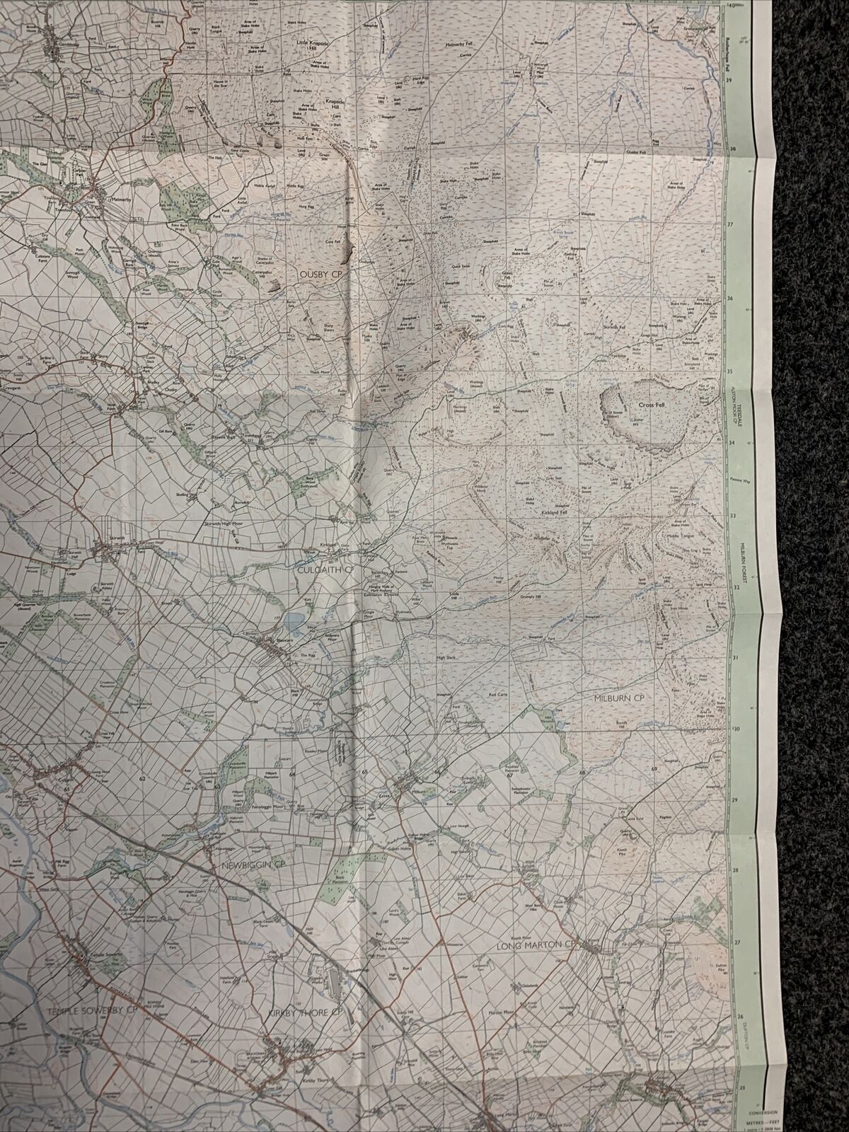 APPLEBY IN WESTMORLAND - Ordnance Survey Pathfinder Map Sheet 578 1989