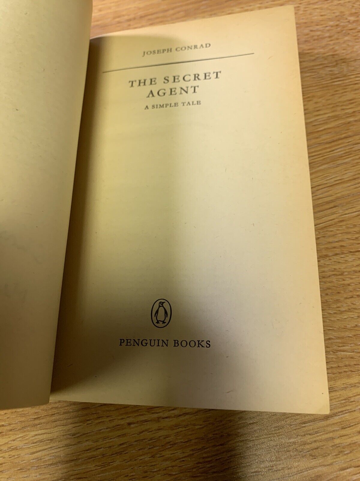 Joseph Conrad, The Secret Agent, Penguin, Modern Classics 1969 Paperback