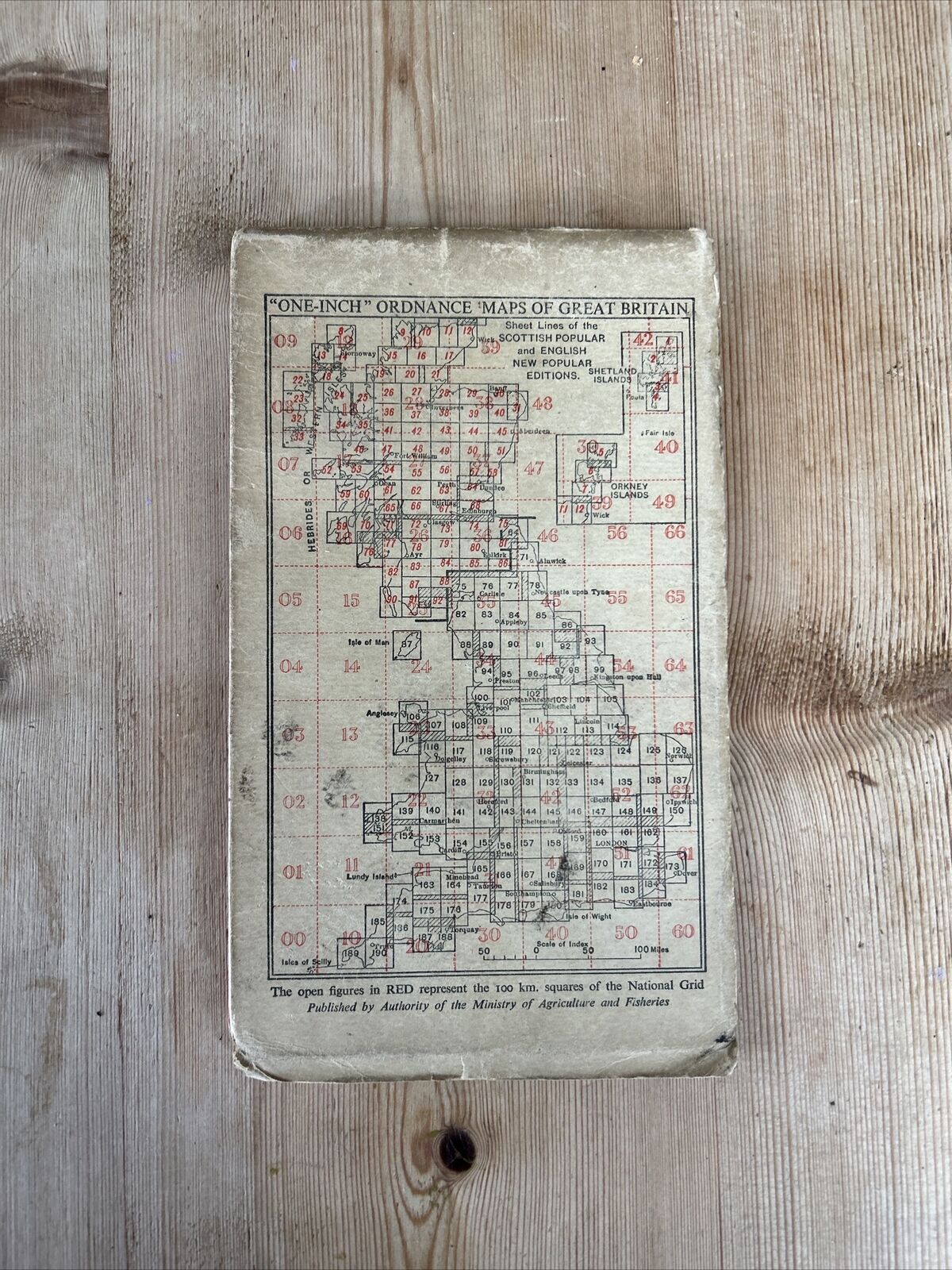 BRISTOL & STROUD Ordnance Survey Paper Map 1946 Sixth Series Sheet 156 Wickwar