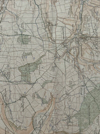 BRIDPORT Pathfinder 1317 Ordnance Survey Sheet 1:25000 1987 Powerstock